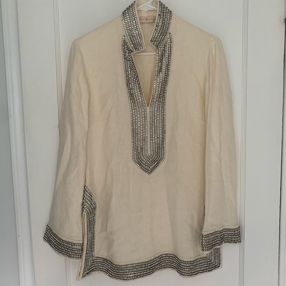Tory Burch embellished top